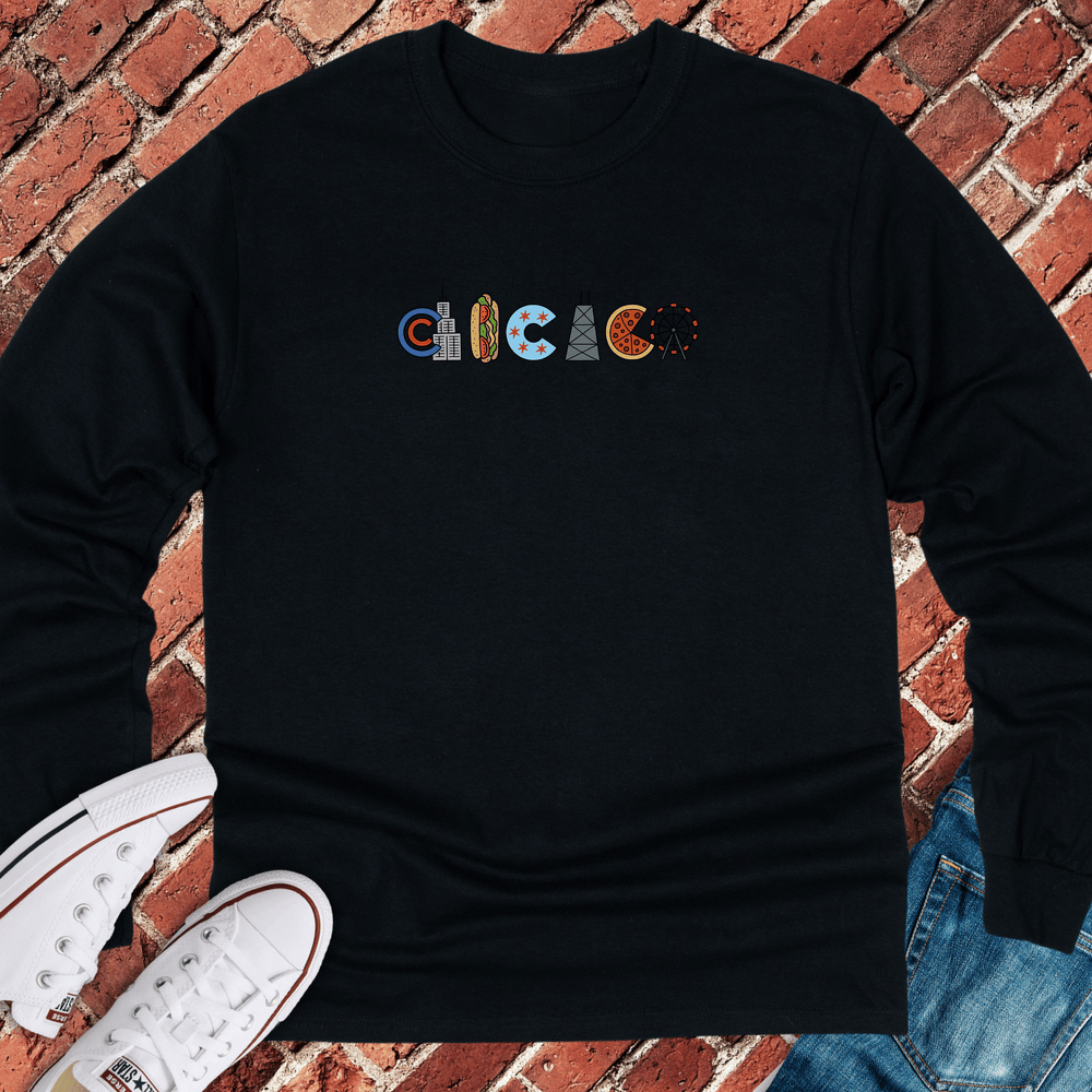 Chicago Icons Long Sleeve