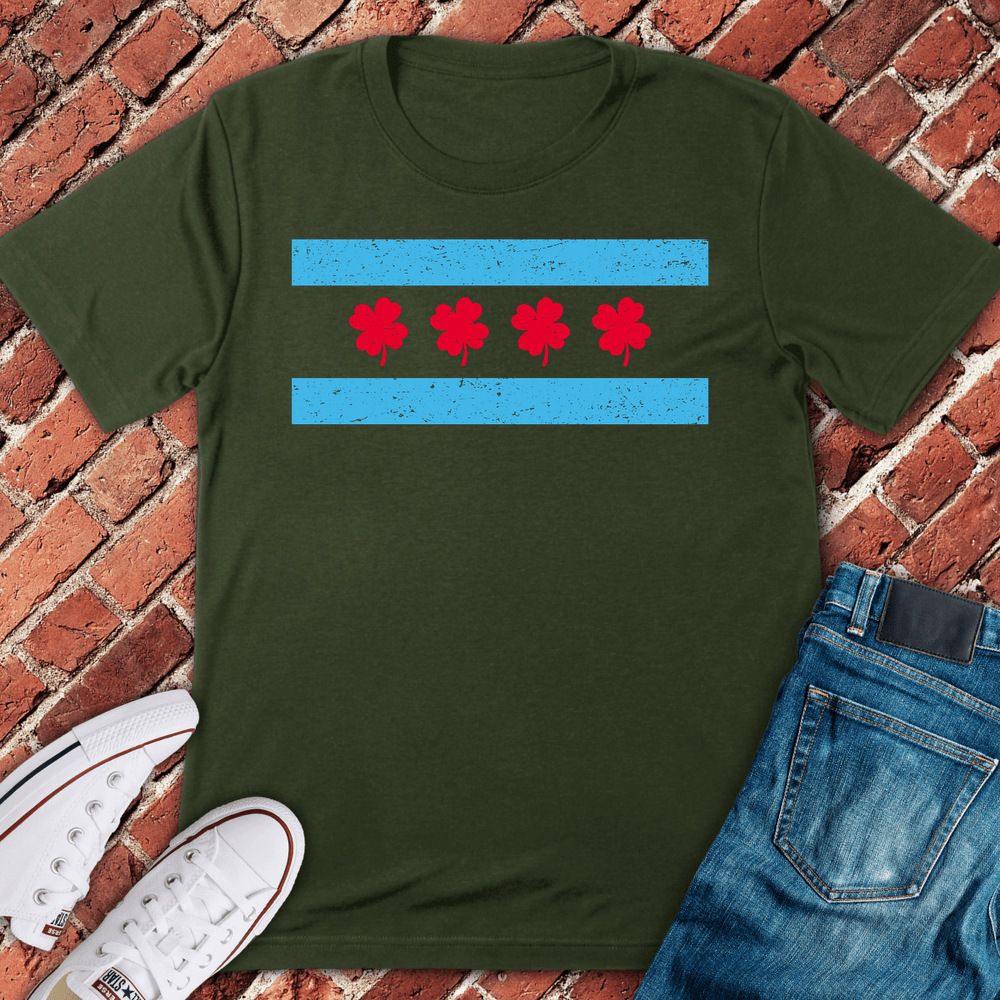 Crimson Clover Row T-Shirt