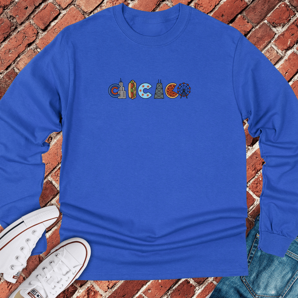 Chicago Icons Long Sleeve